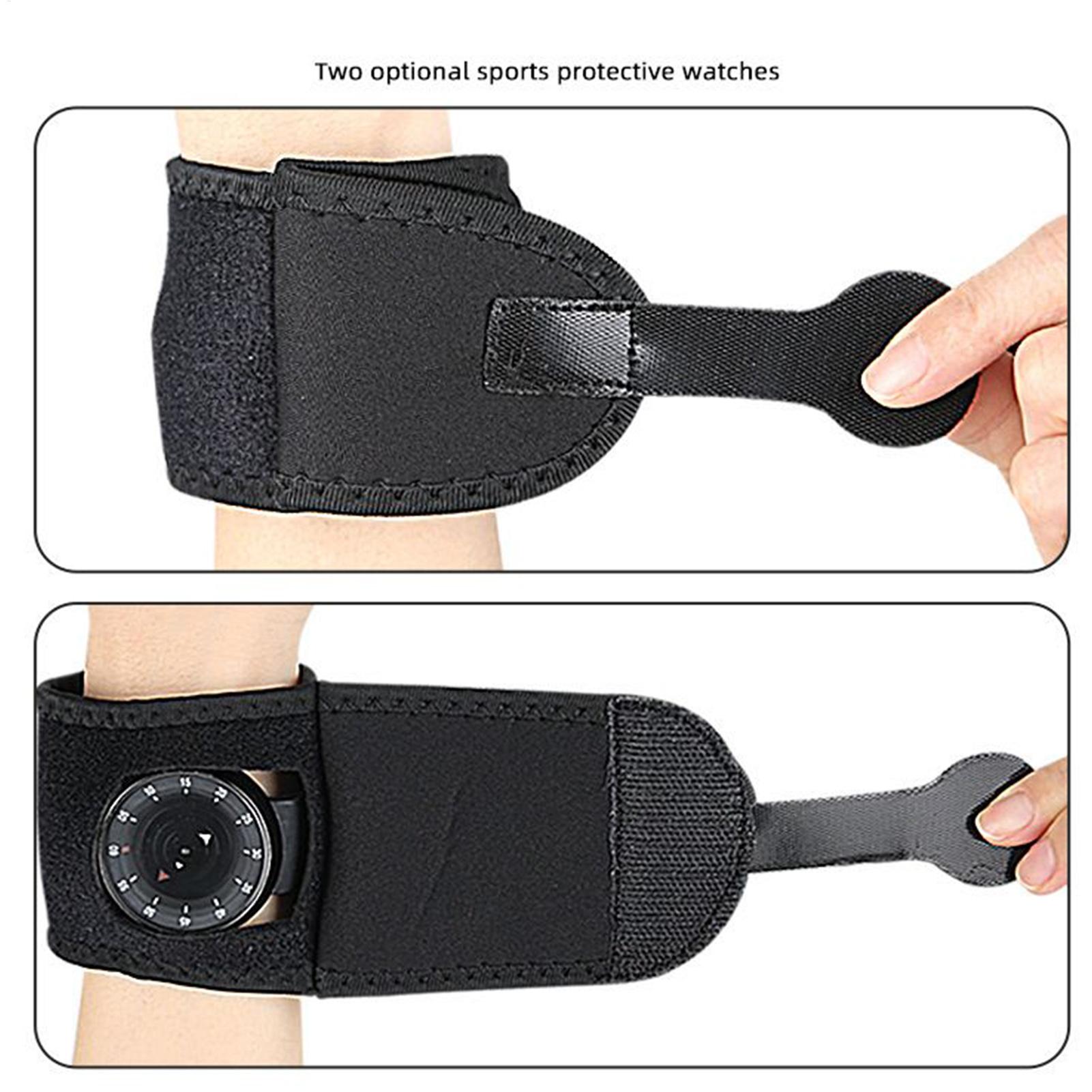Sweat Band Wrist - 腕時計バンドリストプロテクター、男性用腕時計バンドカバー、防汗、耐候性、衝撃吸収、ティーン向けランニング用アームバンドラップ