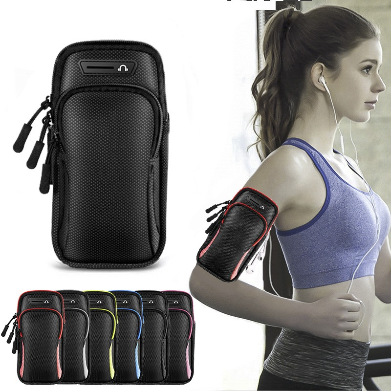 Running Gear Phone - アウトドアスポーツ携帯電話アームバッグ防水生地ランニングアームベルト男性と女性のフィットネスサイクリングアームバッグ