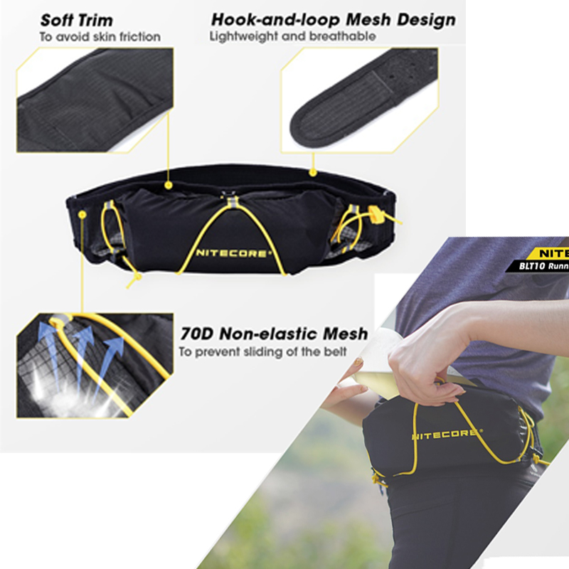NITECORE BLT10 ランニングウエストバッグ旅行ス - Running Gear Bag のレビューと価格