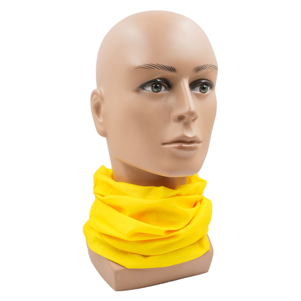 シームレスな黄色のチューブ,通気性のあるバンダナ,UV保護マ - Running Gear Yellow のレビューと価格