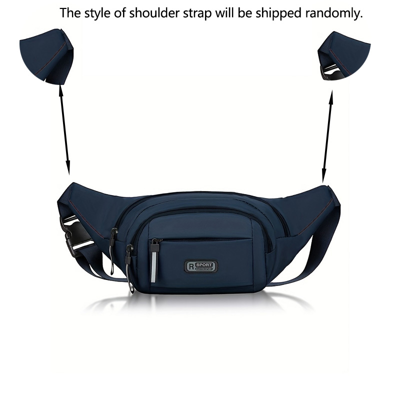 メンズ用、防水仕様のウエストバッグ。複数のポケット付きで、カ - Running Gear Bag のレビューと価格