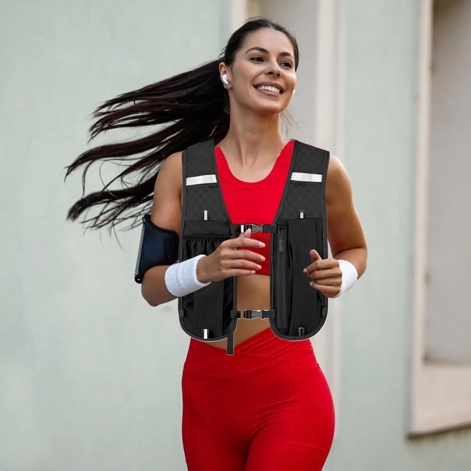 ユニセックス、防水・通気性に優れたスポーツベスト。軽量で、ラ - Running Gear In Winter のレビューと価格