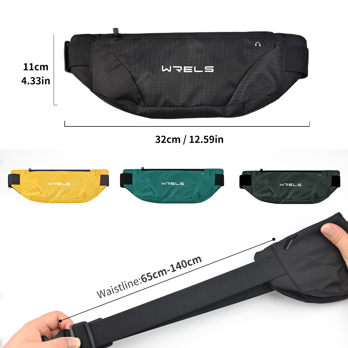 WRELS ウエストバッグランニングバッグアウトドアスポーツ - Running Gear Phone のレビューと価格