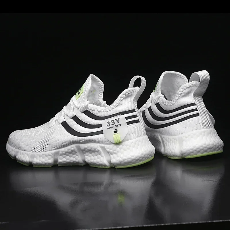 男性用の通気性メッシュのランニングシューズ,クラシックな滑り - Running Z のレビューと価格