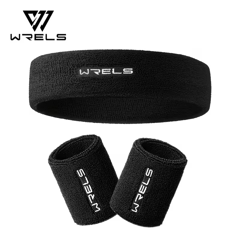 WRELS 1 セットスポーツヘッドバンドリストバンド吸汗性 - Sweat Band Wrist のレビューと価格